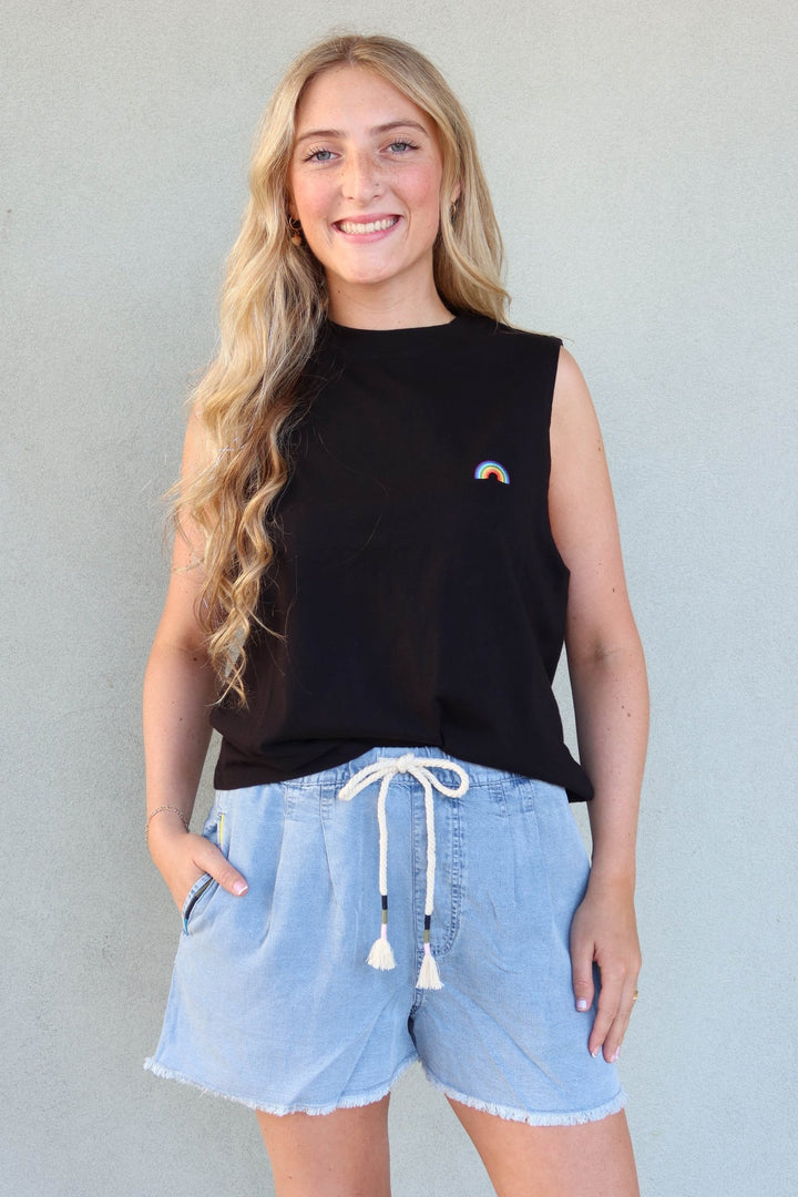 Meadow Chambray Short - Sunbleached - Jaffi's