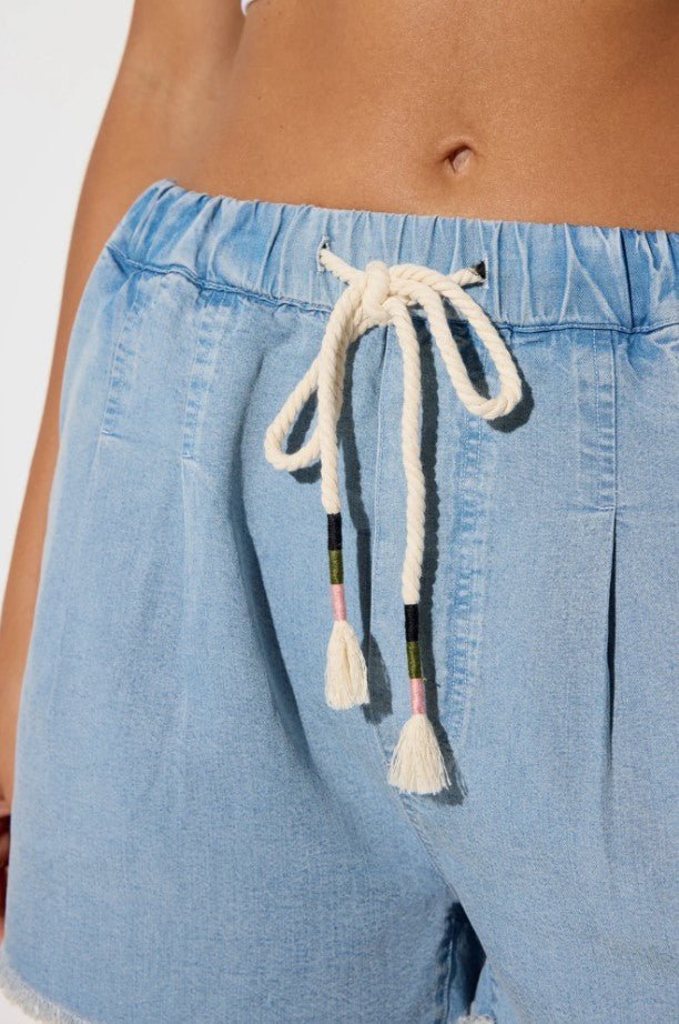 Meadow Chambray Short - Sunbleached - Jaffi's