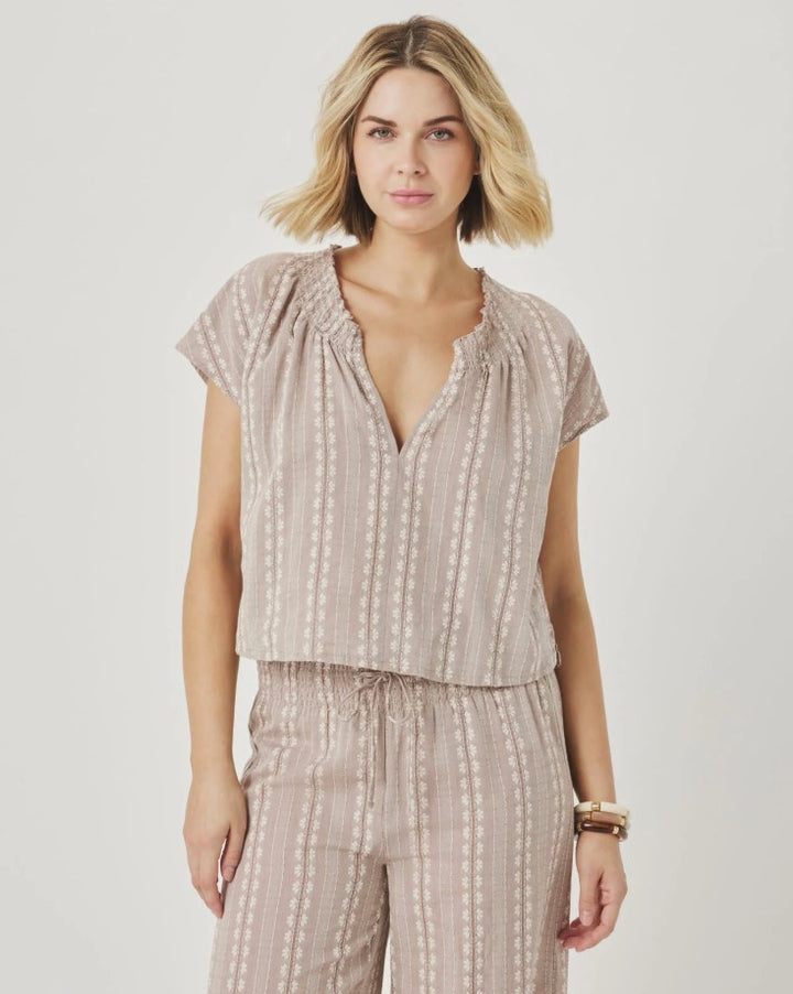 Meadow Blouse - Light Wicker