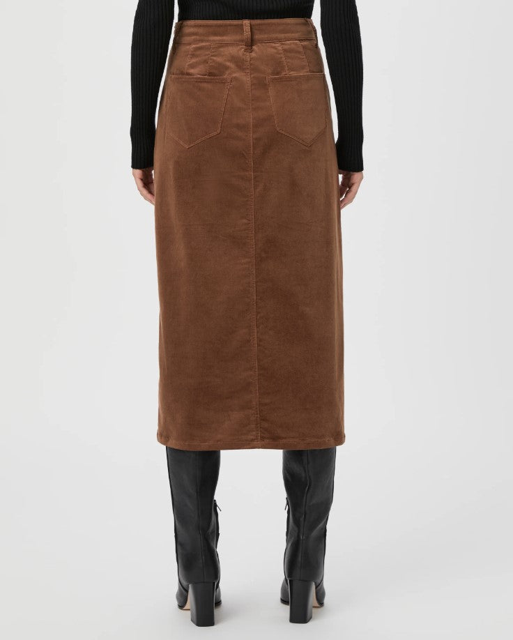 Meadow Midi Skirt - Maple Brown