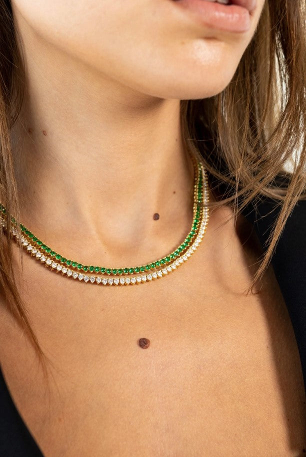 18" Melinda Tennis Necklace