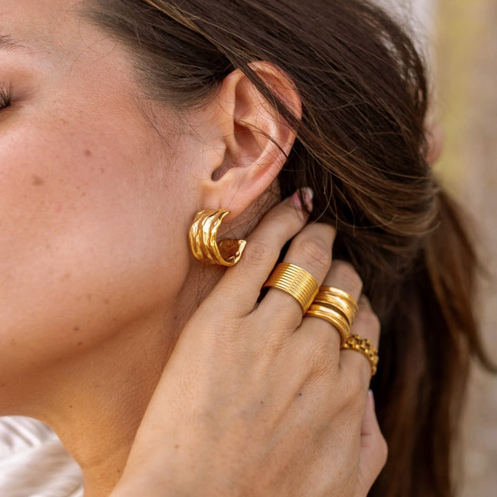 Melted Hoops