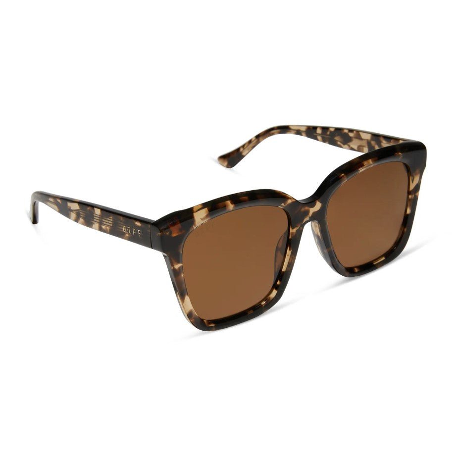 Meredith Sunglasses - Espresso Tort + Brown Polarized - Jaffi's