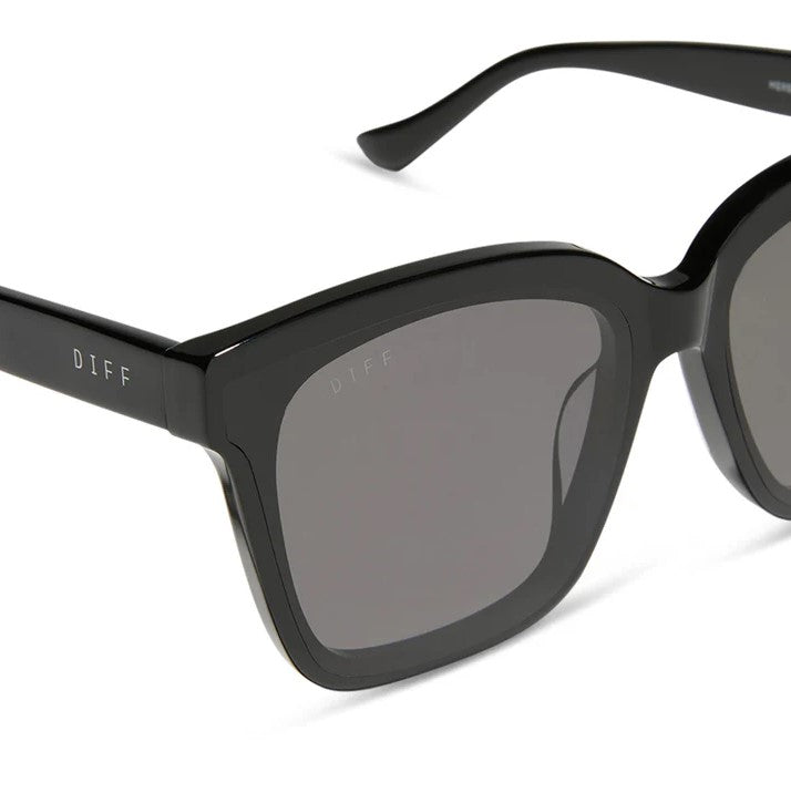 Meredith II Sunglasses - Black + Grey