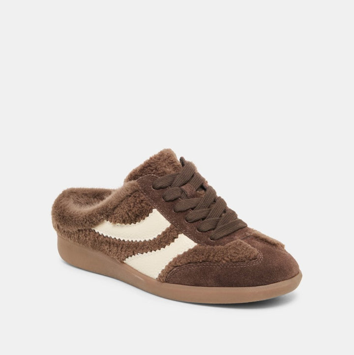 Merit Slide - Plush Dark Brown