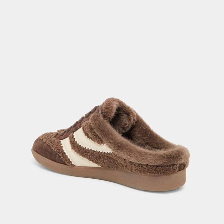 Merit Slide - Plush Dark Brown
