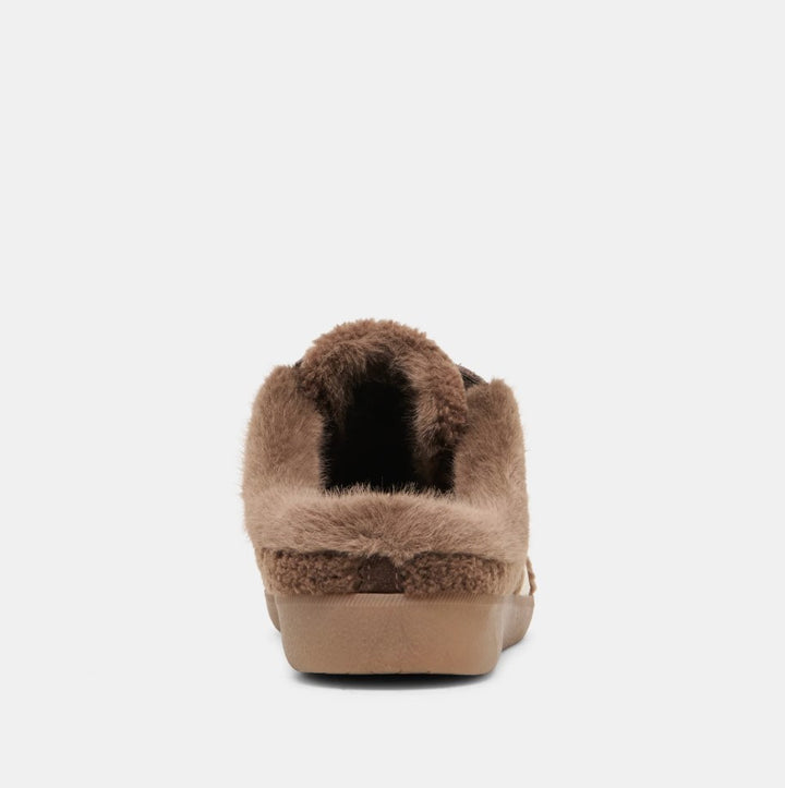 Merit Slide - Plush Dark Brown