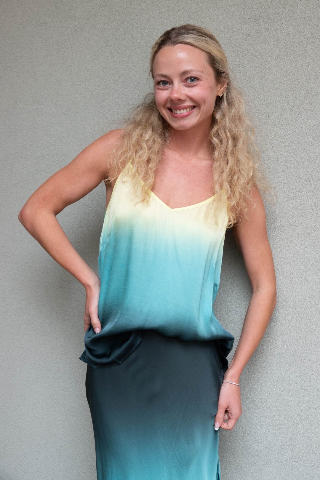 Mi Amor Top - Celestial Yellow Ombre - Jaffi's