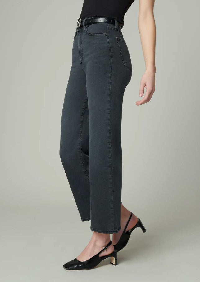 Mia High Rise Ankle Wide Leg - Black Cat