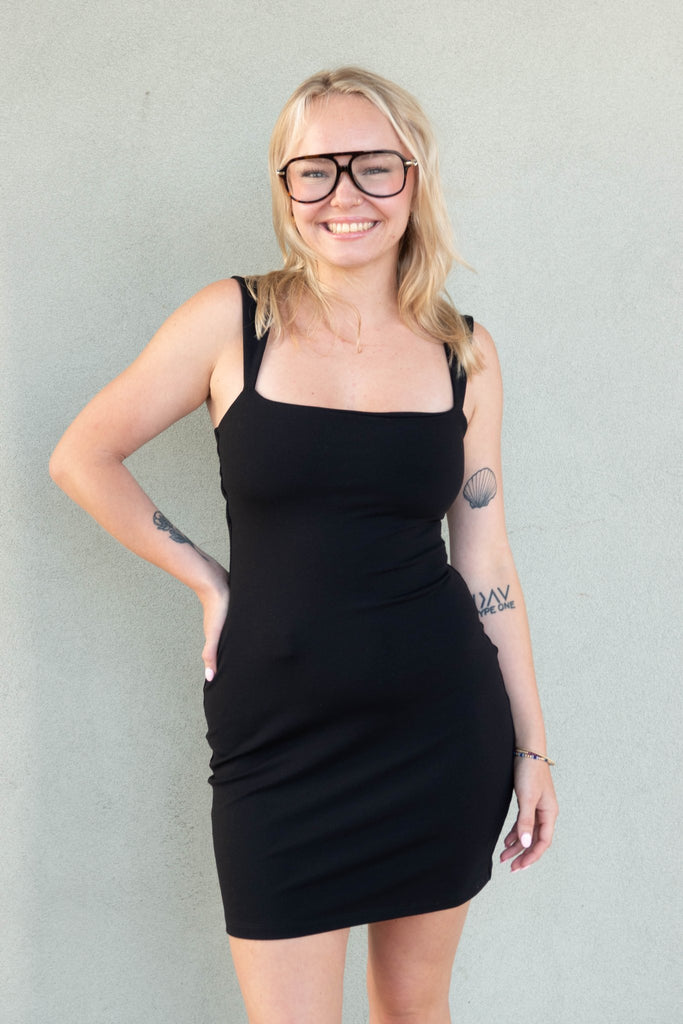 bodycon micro dress mini s / Black not fixed in place) Black Velvet Bow Button Color:French Grey Andrea & Leo