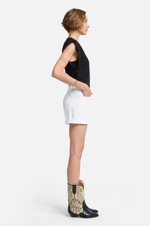 Mid Roll Short - White - Jaffi's