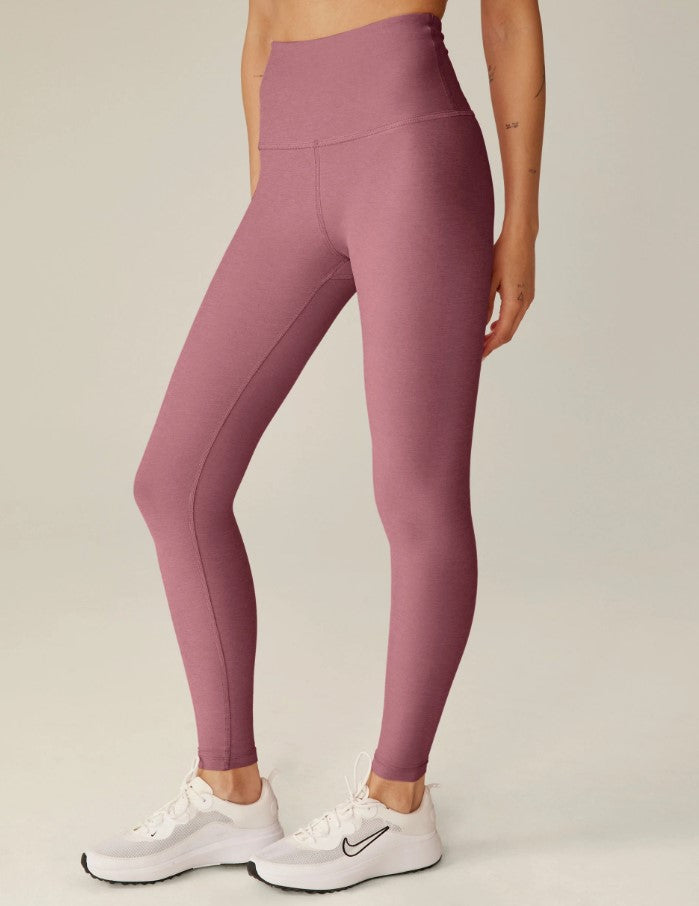 Spacedye High Waist Midi Legging - Orchid Blossom Heather