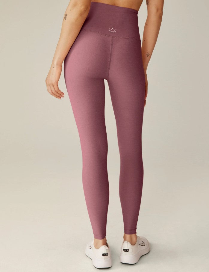 Spacedye High Waist Midi Legging - Orchid Blossom Heather