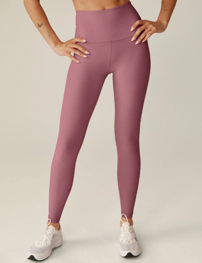 Spacedye High Waist Midi Legging - Orchid Blossom Heather