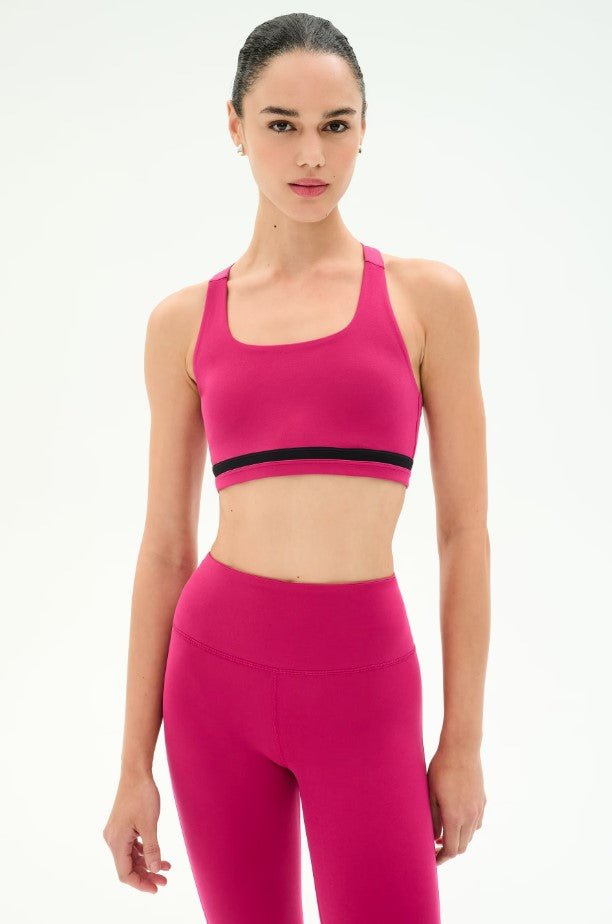 Miles Rigor Bra - Sangria/Black - Jaffi&