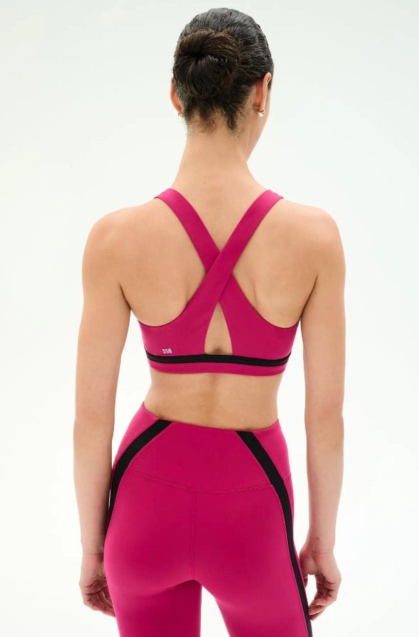 Miles Rigor Bra - Sangria/Black - Jaffi&