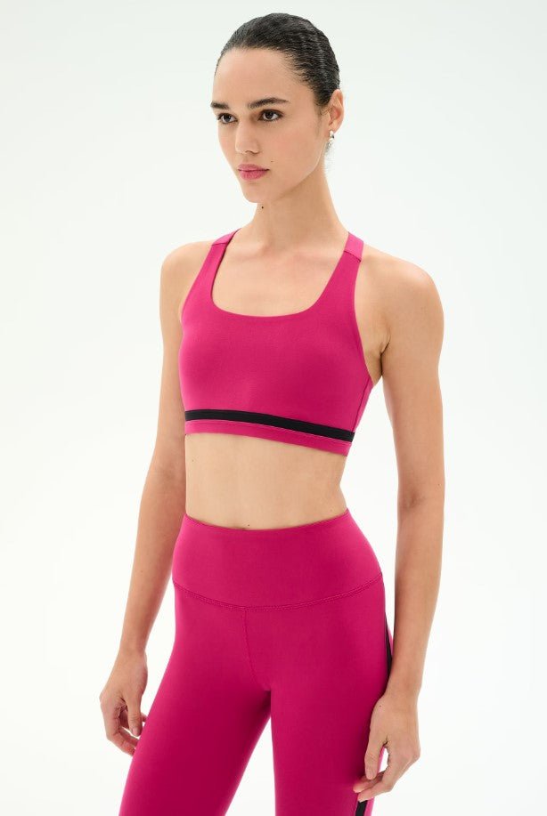 Miles Rigor Bra - Sangria/Black - Jaffi&