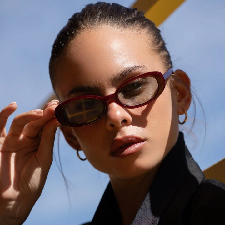 Mimi Sunglasses - Burgundy - Jaffi&