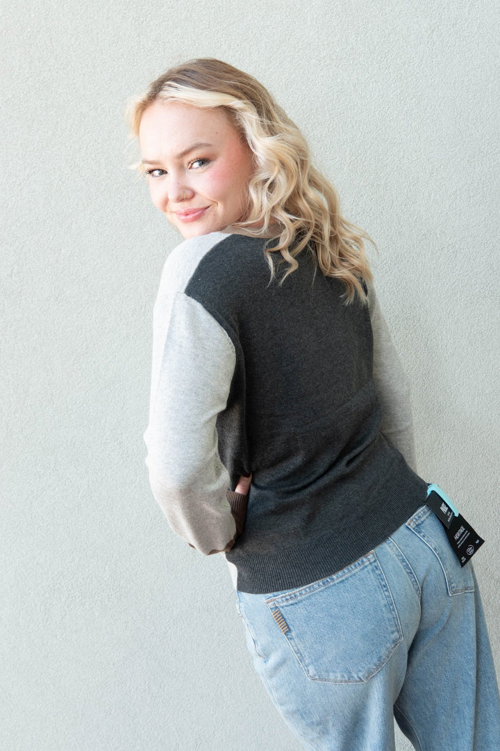 Mindset Knit Sweater - Heather Grey - Jaffi&