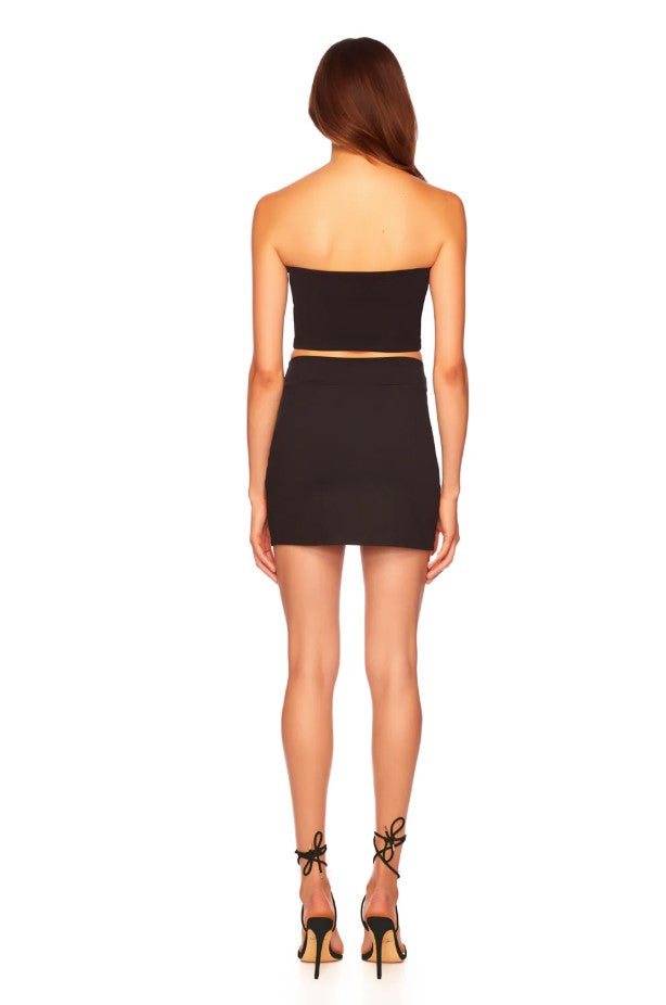 Black 16" Mini Skirt