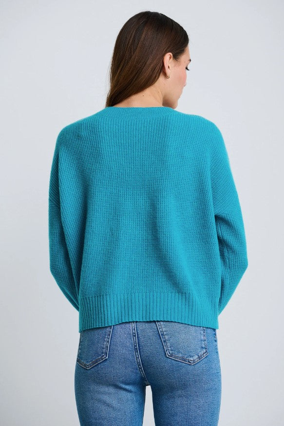 The Mixer Cashmere Sweater - Grotto