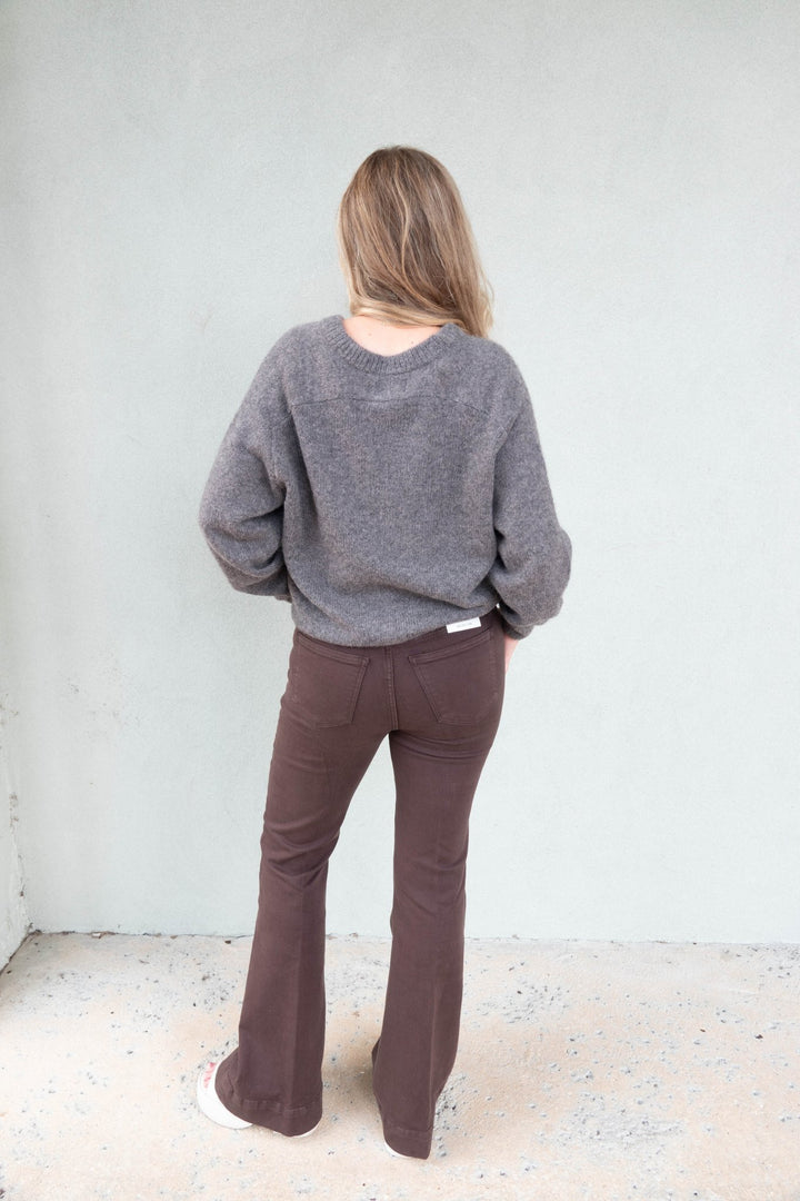 Molly Trouser - Dark Coffee Bean - Jaffi&