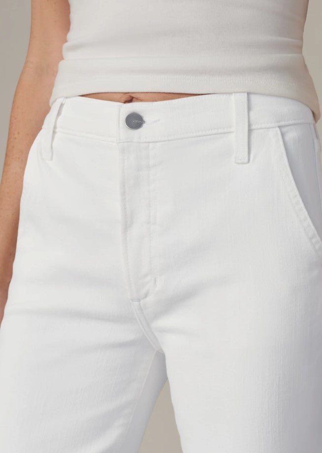 Molly Trouser Petite - White - Jaffi's