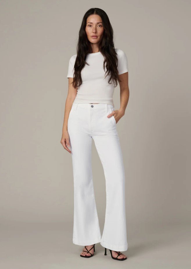 Molly Trouser Petite - White - Jaffi's