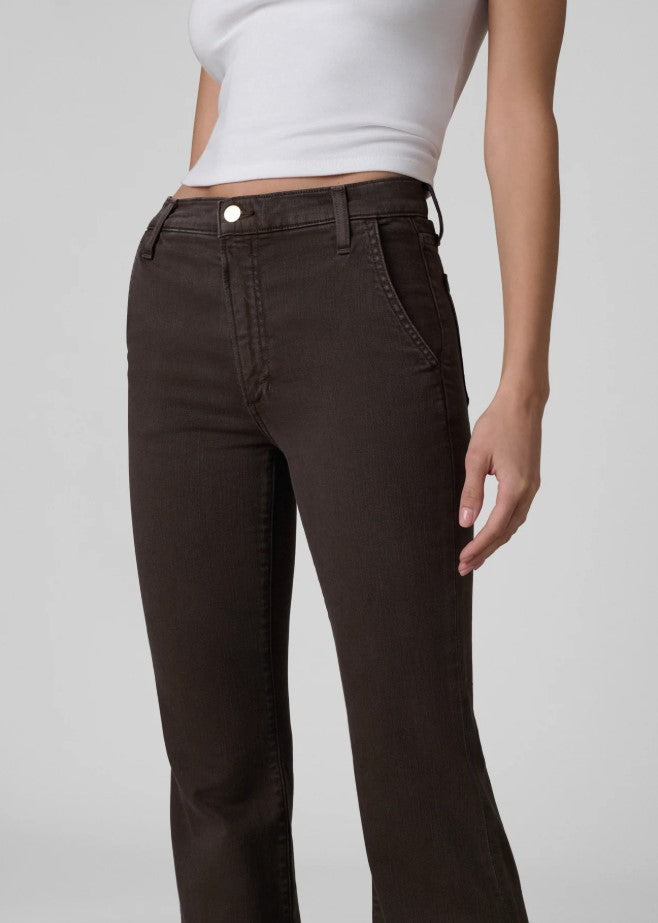 Molly Trouser - Dark Coffee Bean