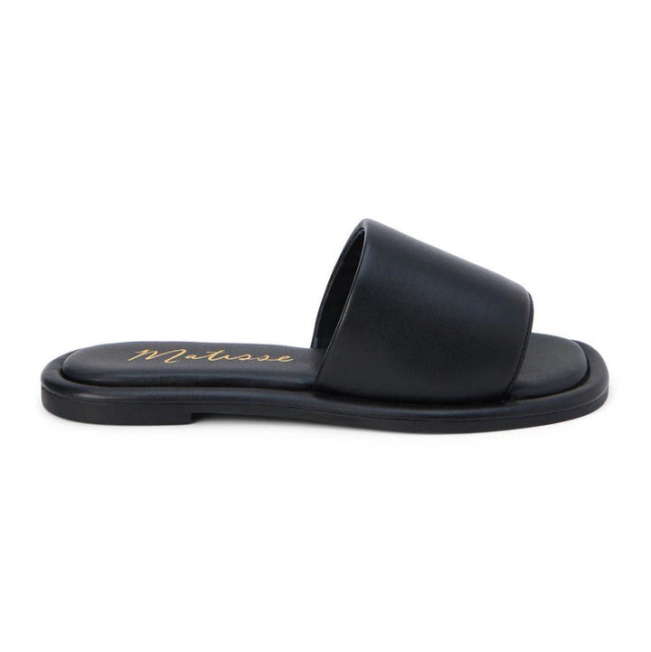 Moonlight Slide Sandal - Black - Jaffi's