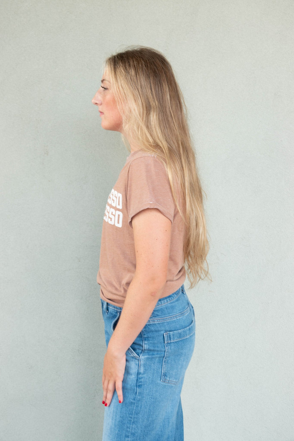 More Espresso Less Depresso Tee - Espresso - Jaffi's