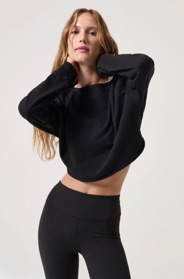 Mystic Reversible Sweatshirt - Black - Jaffi&