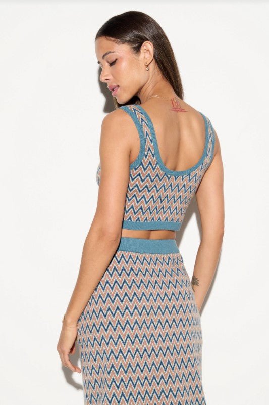 Mystic Trail Barrett Tank - Amethyst/Multi - Jaffi&