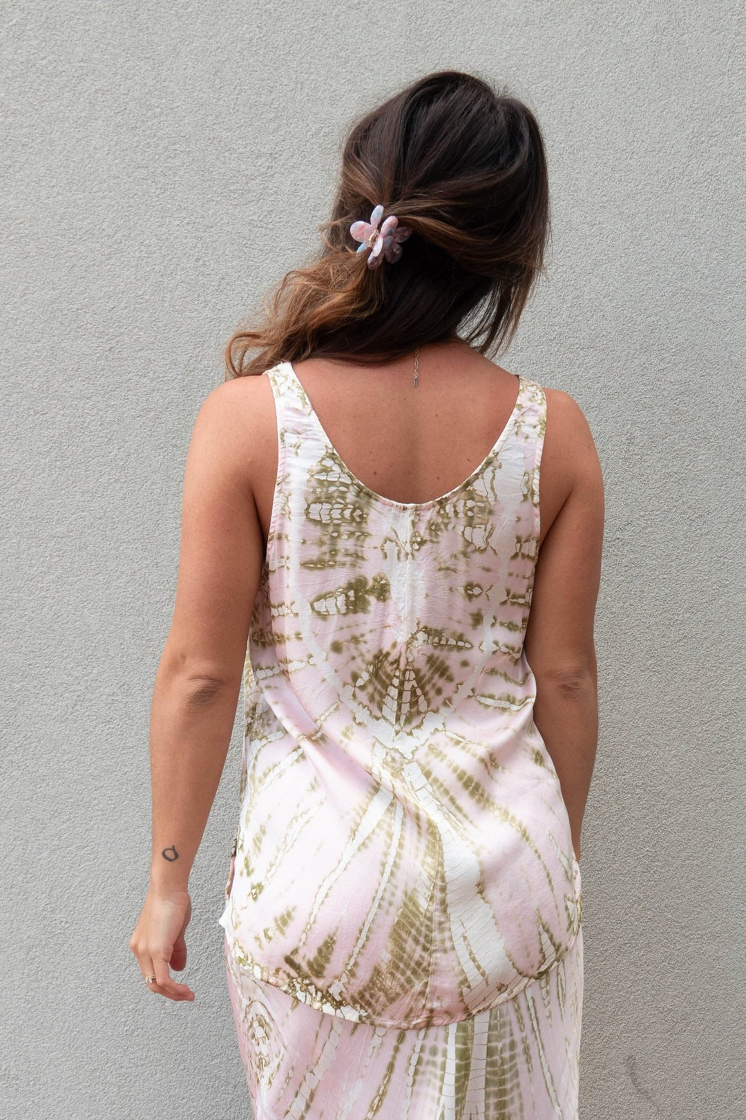 Nari Tank - Pink Nexus Wash - Jaffi's