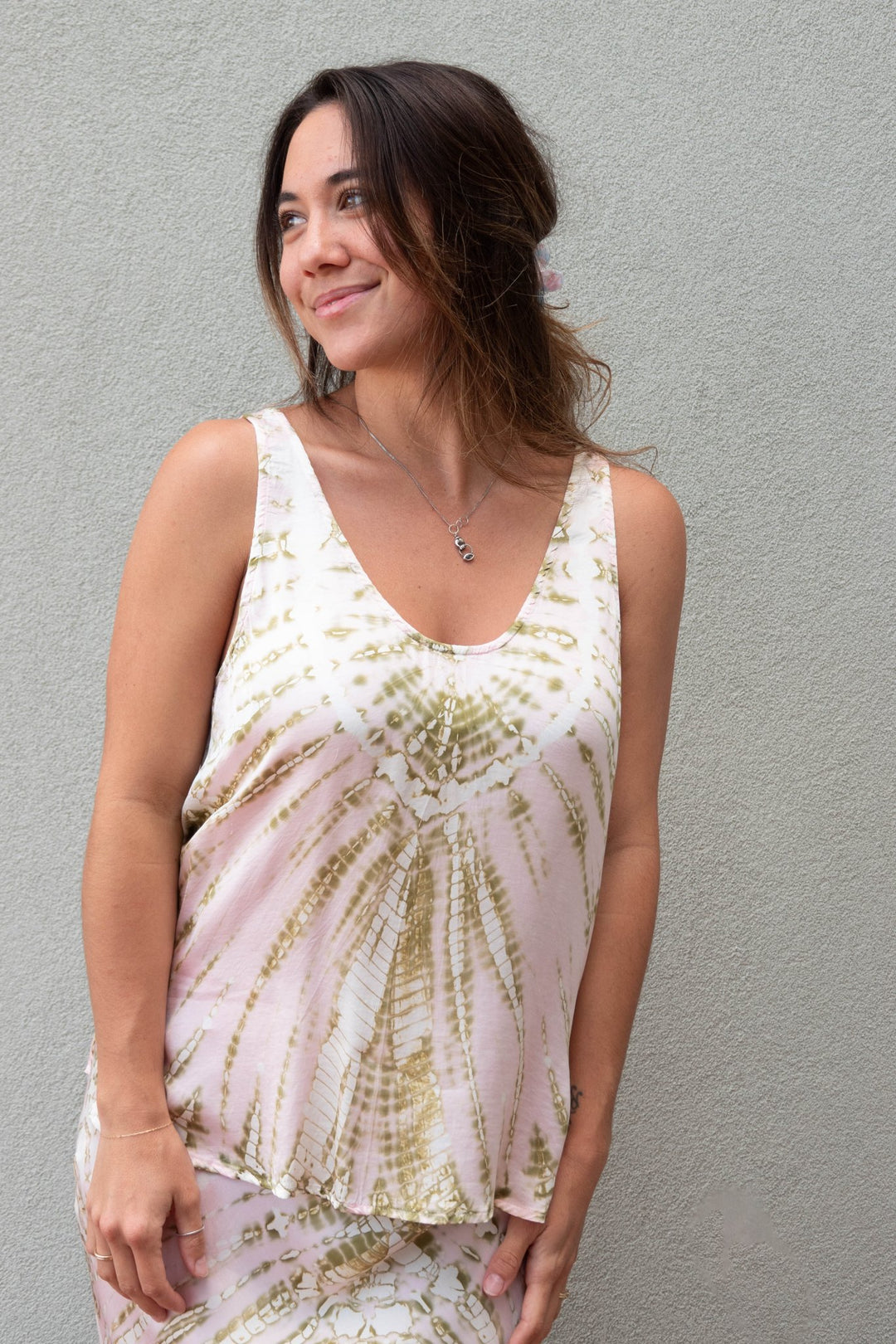 Nari Tank - Pink Nexus Wash - Jaffi's