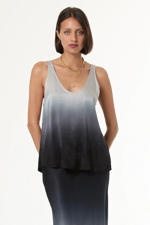 Nari Tank - Silver Black Ombre - Jaffi's