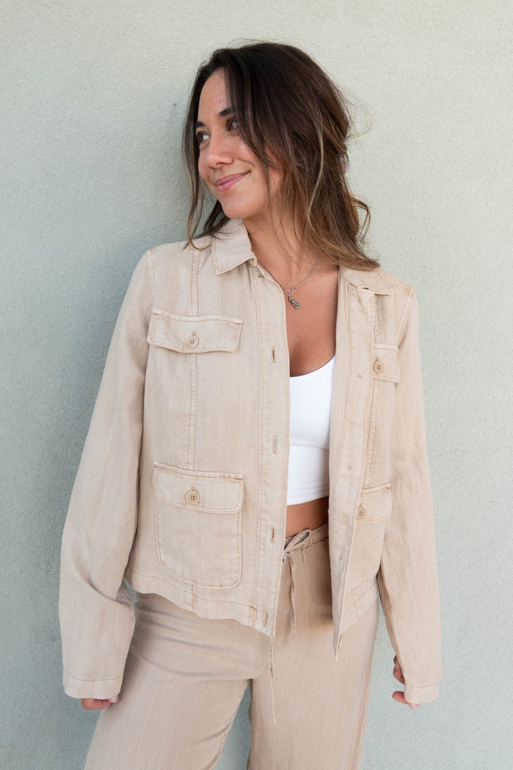 Nash Lady Like Jacket - Macadamia - Jaffi's