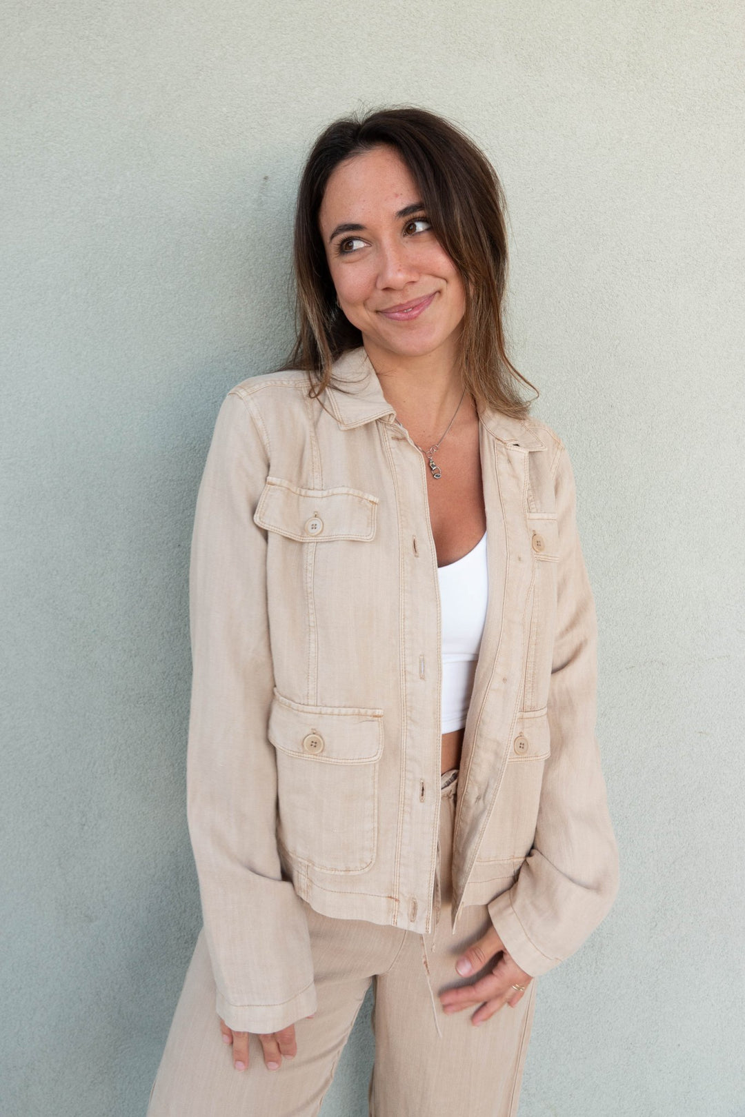 Nash Lady Like Jacket - Macadamia - Jaffi's