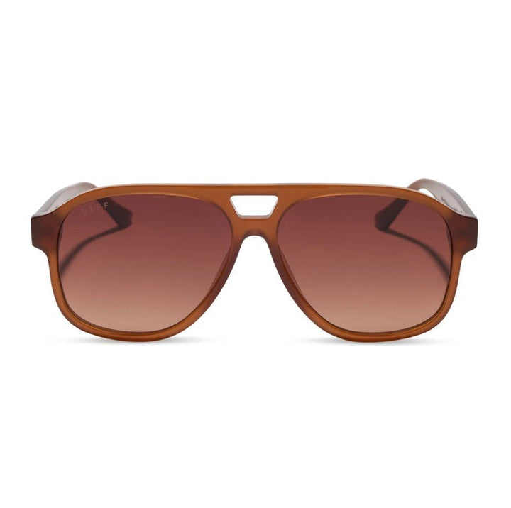 Nash Sunglasses - Milk Caramel + Brown Gradient - Jaffi&
