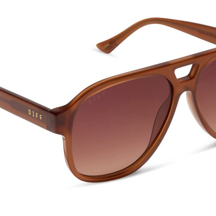 Nash Sunglasses - Milk Caramel + Brown Gradient - Jaffi&
