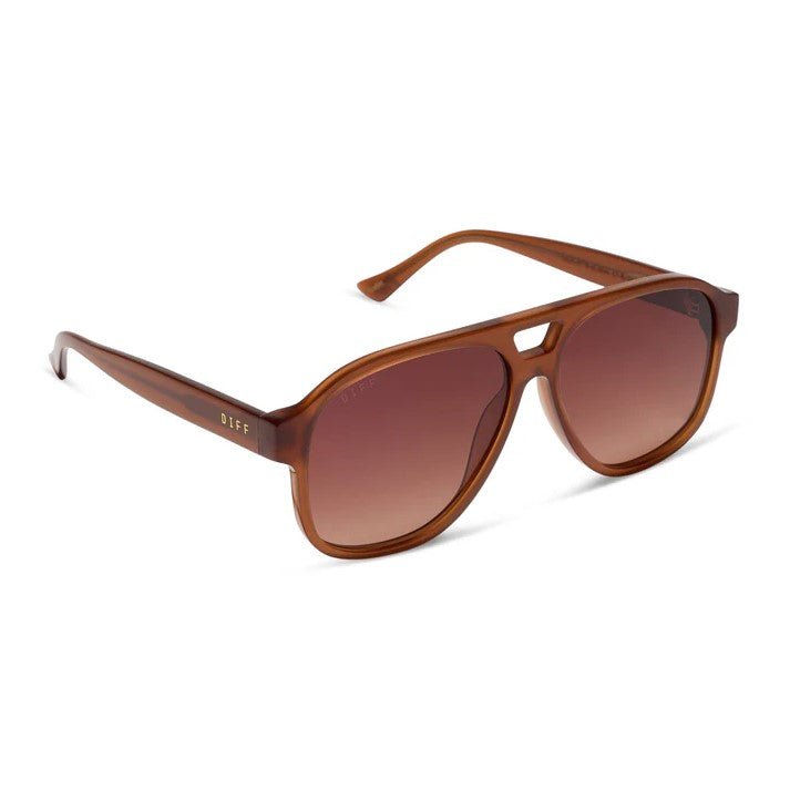 Nash Sunglasses - Milk Caramel + Brown Gradient - Jaffi&