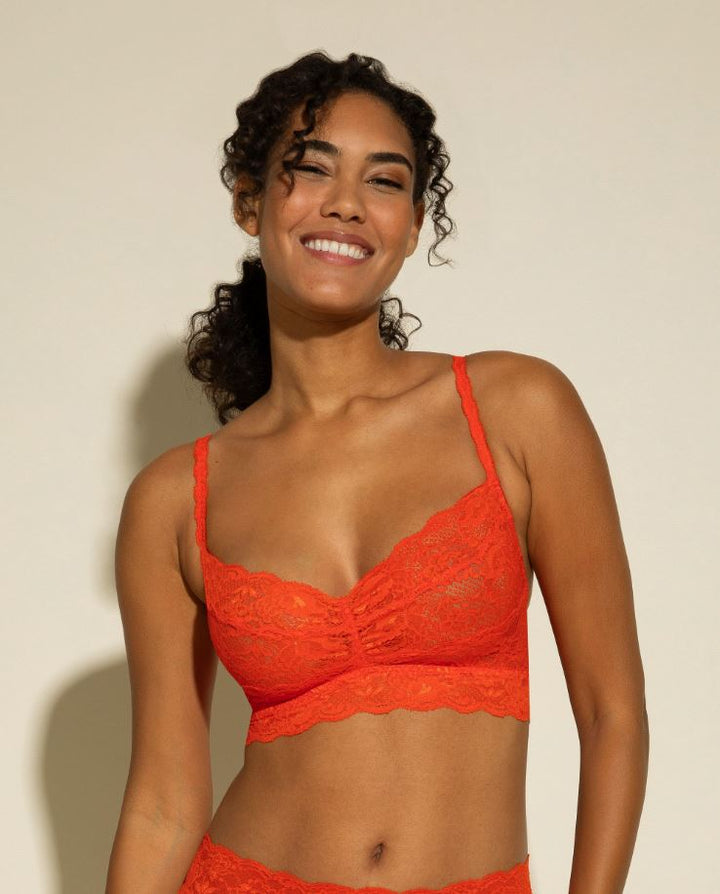 Never Say Never Sweetie Bralette - Sicilian Orange - Jaffi's