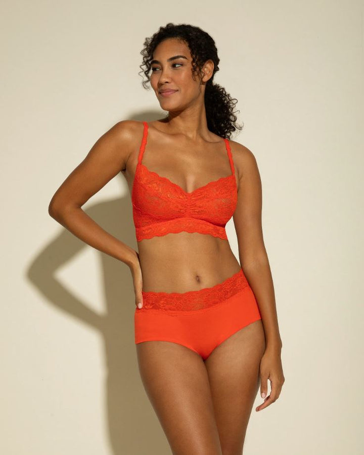 Never Say Never Sweetie Bralette - Sicilian Orange - Jaffi's