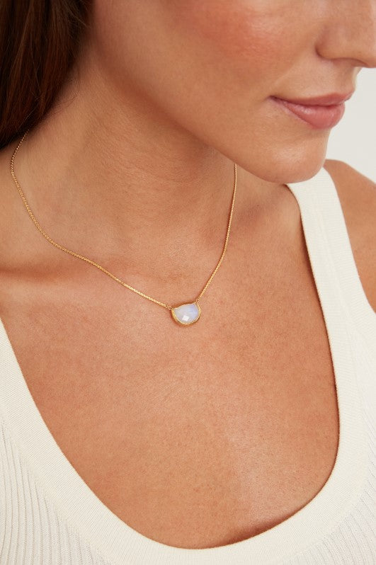 Moonstone Luna Necklace