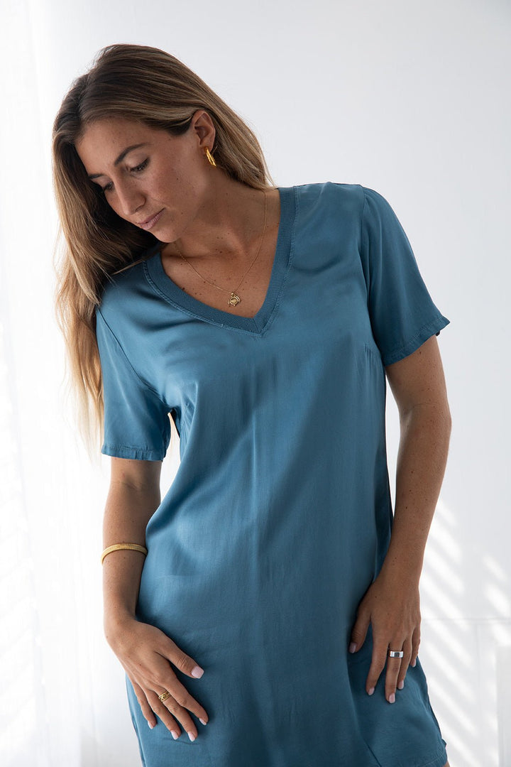 Nice and Easy Hi - Low Dress - Jaffi's