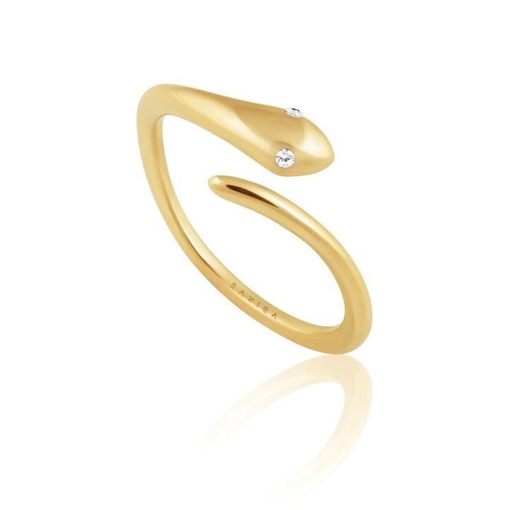 Nile Snake Ring