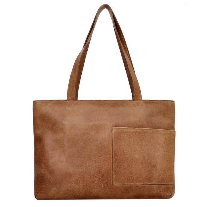 Noelle Tote/Shoulder Bag - Cognac