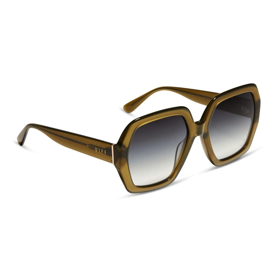 
                  
                    Nola Sunglasses - Rich Olive + Grey Gradient
                  
                