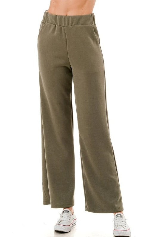 Straight Leg Pocket Pant