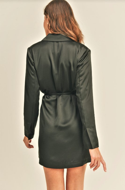 Olly Mini Dress - Black